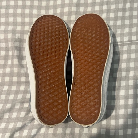 Vans Blue and White Sneakers Classic Skate Design - Picture 5 of 6